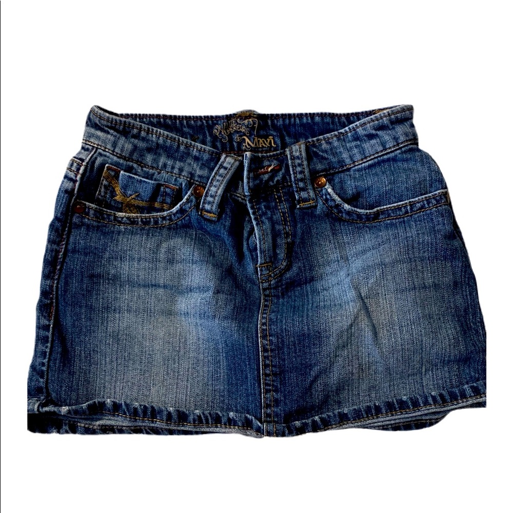 Vintage Mavi Jeans denim mini-skirt